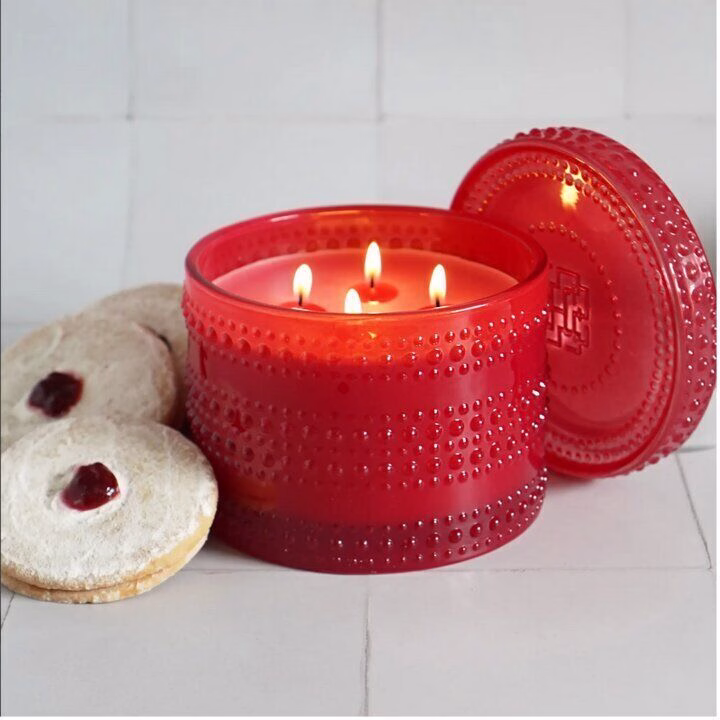 linzerHW Raspberry Linzer Cookie 510g (4-Docht)