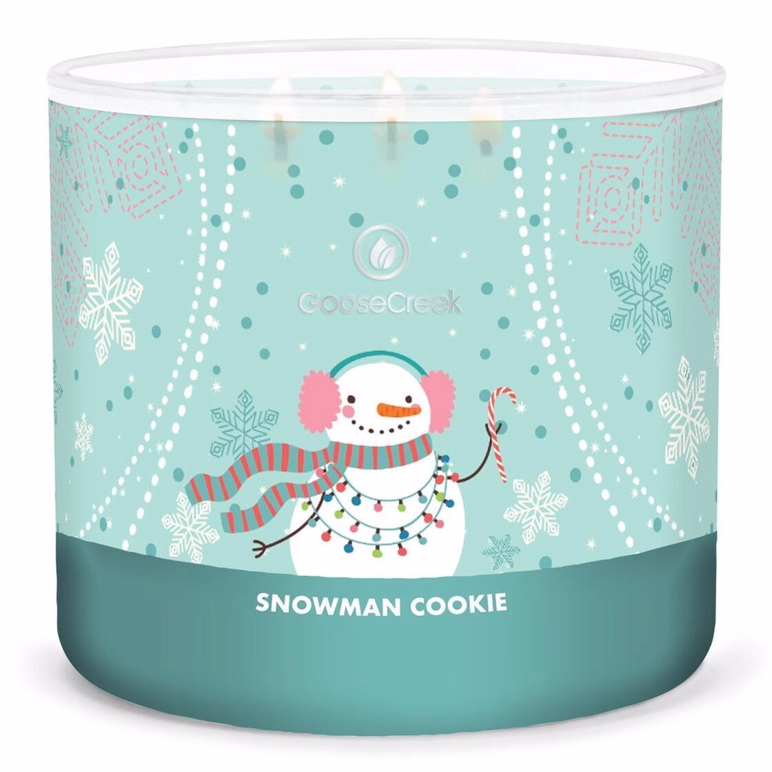 snowman-cookie-cookie-swap-collection-3-docht-kerze-411g Snowman Cookie 411g (3-Docht)