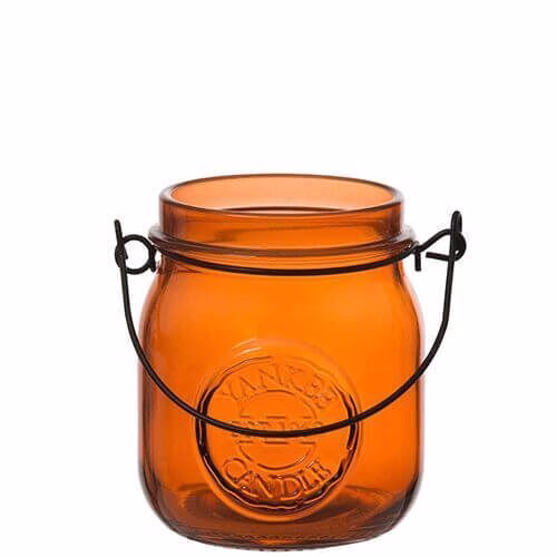 Yankee Candle Jam Jar Laterns - Teelichthalter Orange