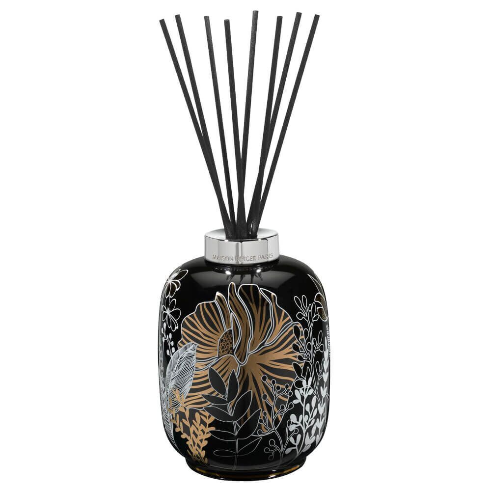 Vegetale Schwarz Raumduft Diffuser Krug, Töpferei, Vase, Rauchrohr
