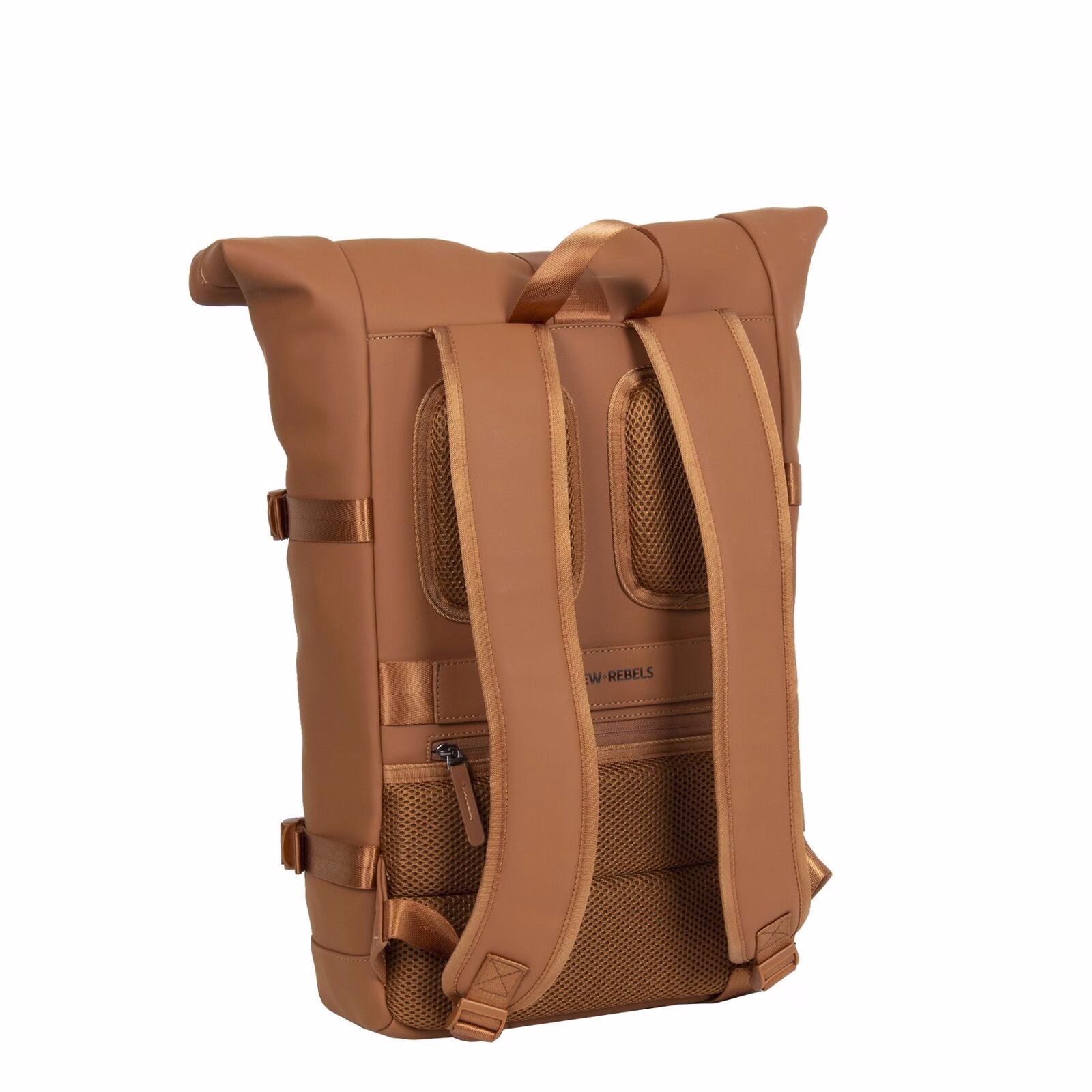 OJGz9oro William - Riverside Rolltop Rucksack cognac