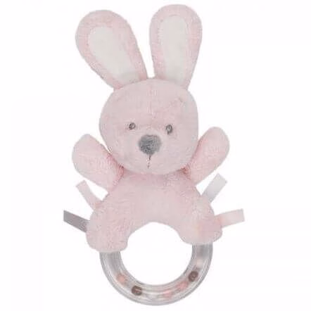 VIB-RATPPG001 Plüsch Rassel Rabbit Rosa