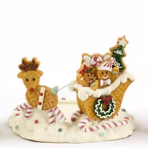 gingerbread-Jar-Holder Yankee Candle - Gingerbread Jar Holder