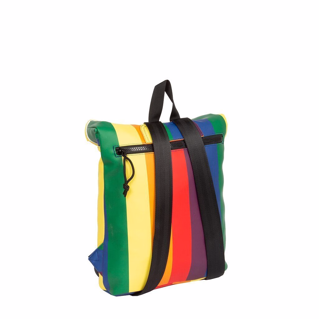 Mart - Los Angeles Rolltop Mini Rucksack rainbow