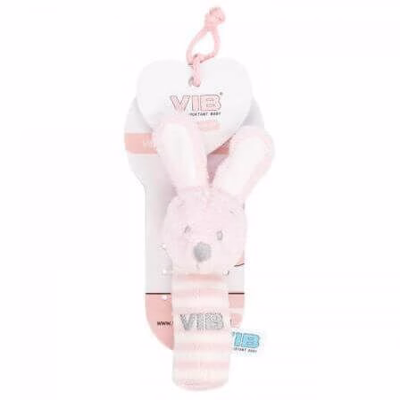 VIB-SQUPPG001 Rabbit Squeaker (Quietsche) Rosa