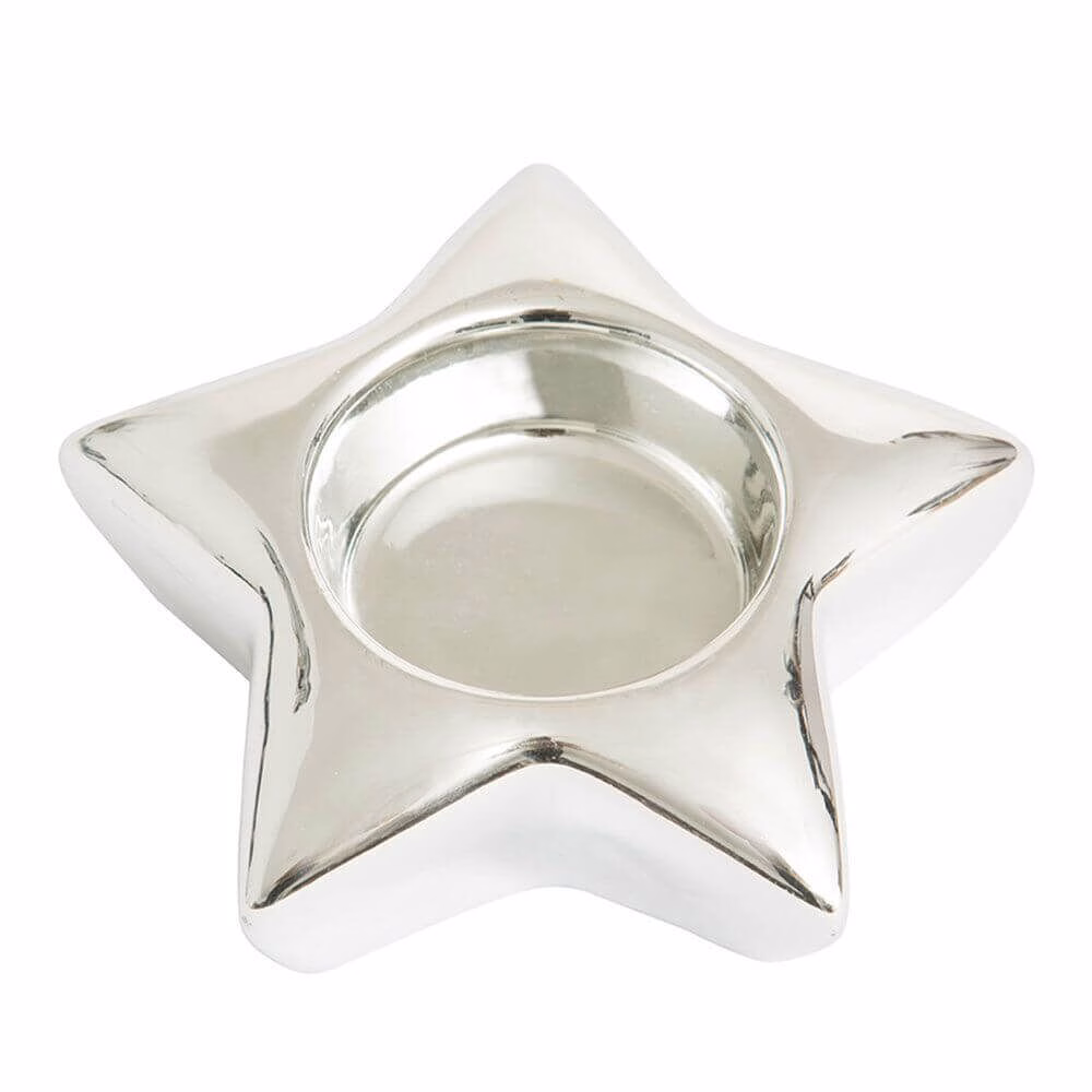 1521424-Star-Silver-TLH Star Teelichthalter silber