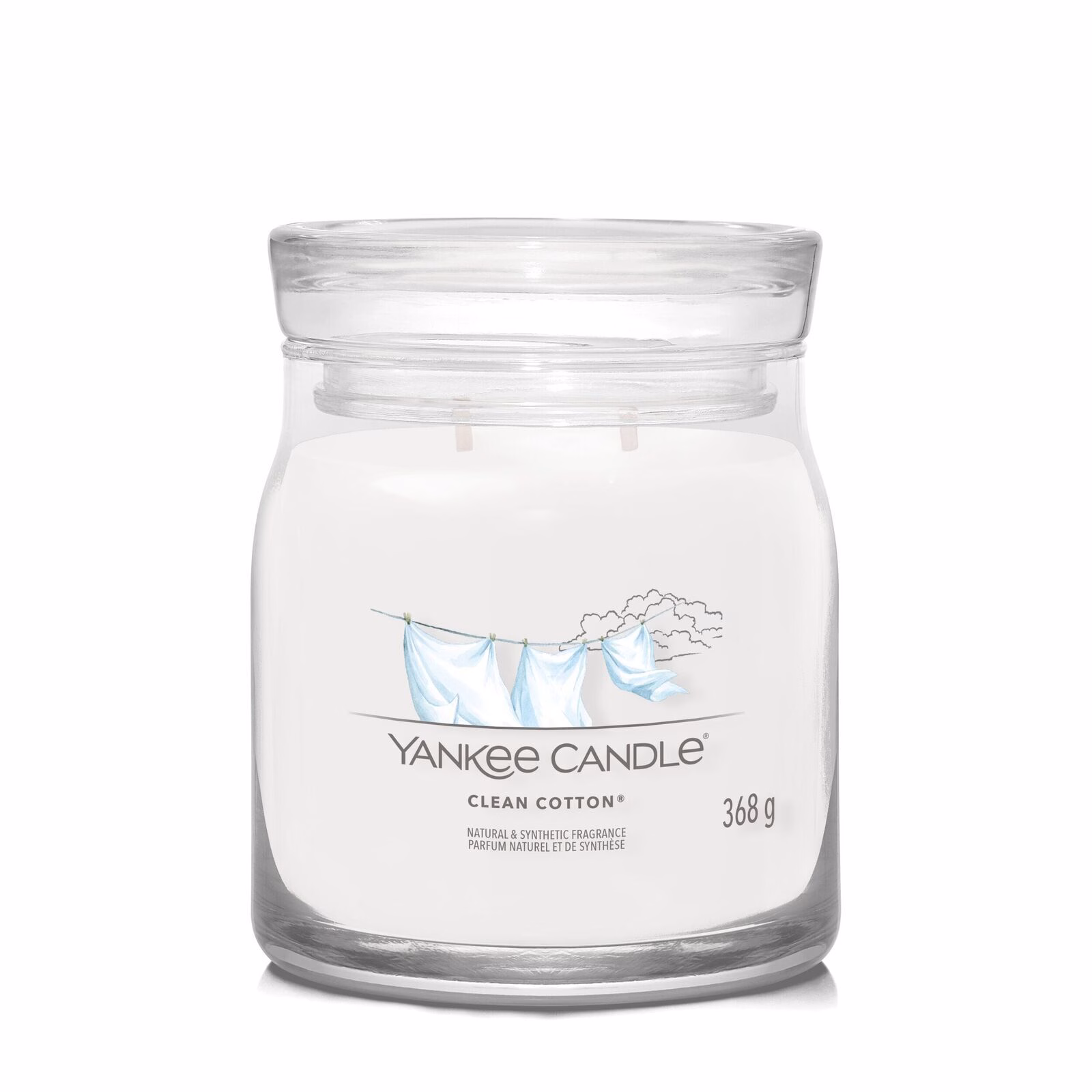 Clean-Cotton_Signature_Medium1 Clean Cotton Signature Medium Jar 368g 2-Docht