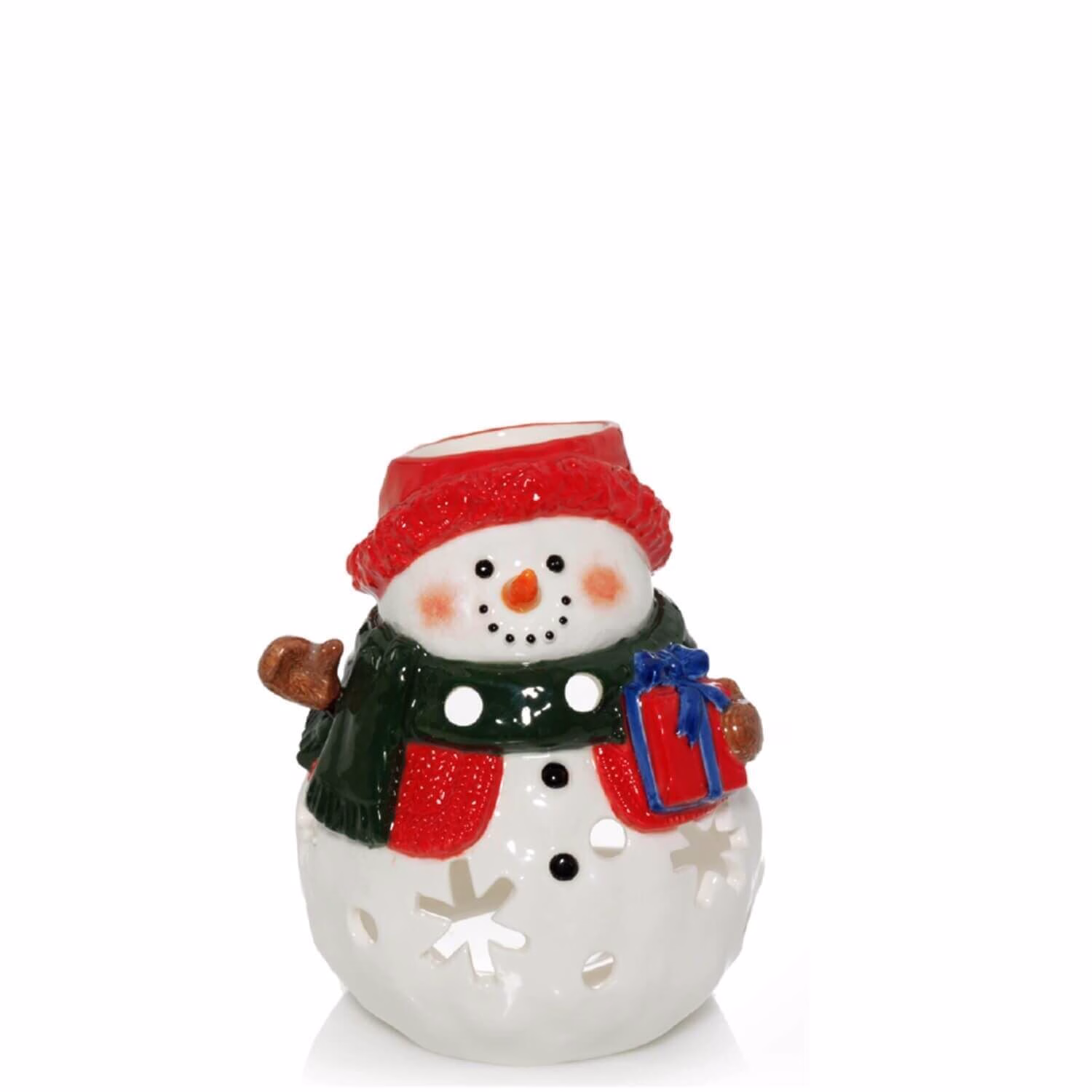 1650297E Snowman Small Teelichthalter