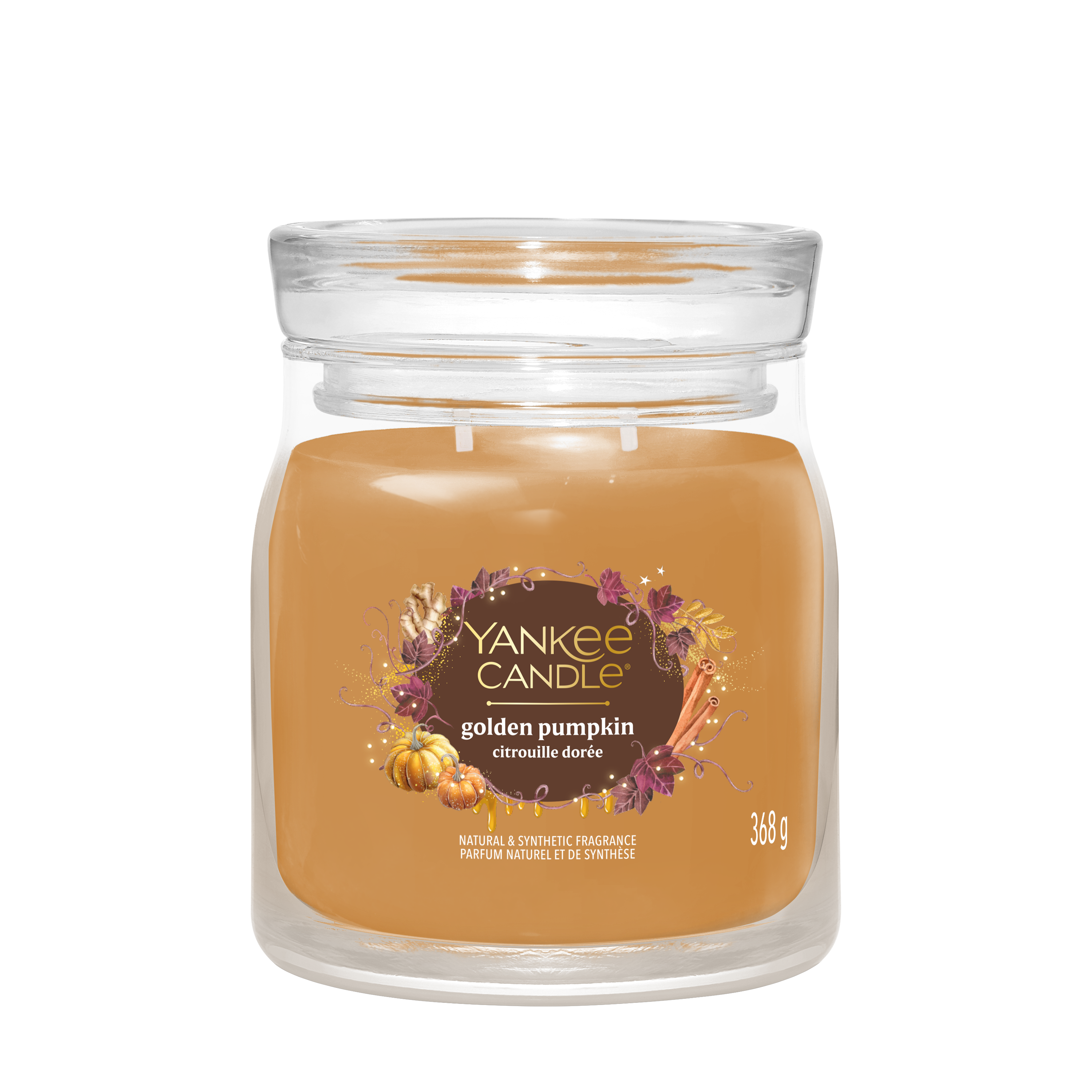 Golden Pumpkin Signature Medium Jar 368g 2-Docht Golden Pumpkin Signature Medium Jar 368g 2-Docht