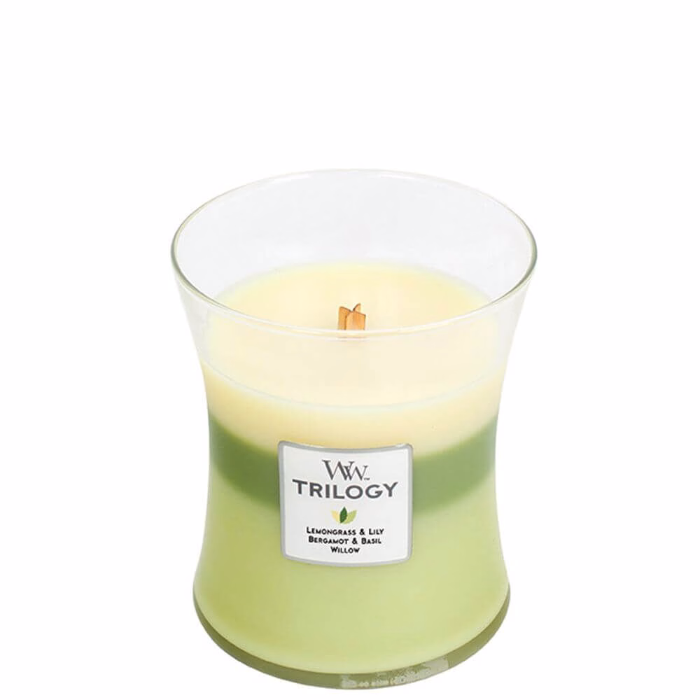 Woodwick-Trilogy-Medium-Garden-Oasis Garden Oasis 275g von Woodwick