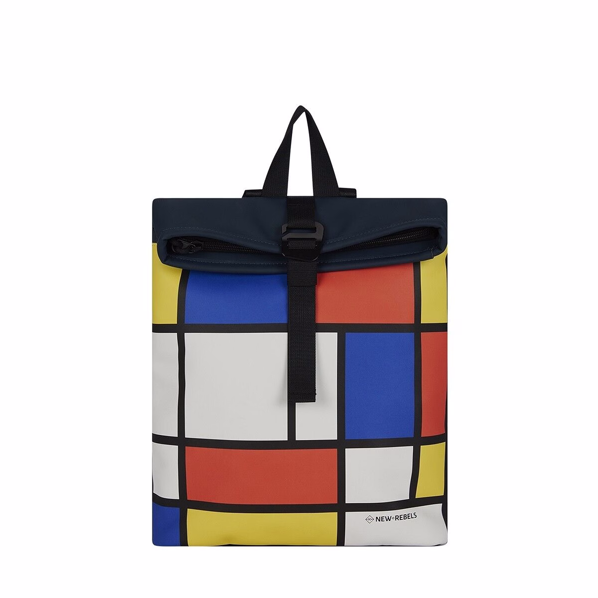 Mart - Los Angeles Rolltop Mini Rucksack Mondriaan