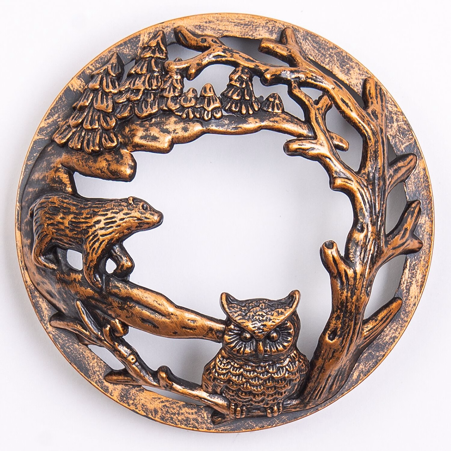 10007 Owl in the Wood Candle-Lid