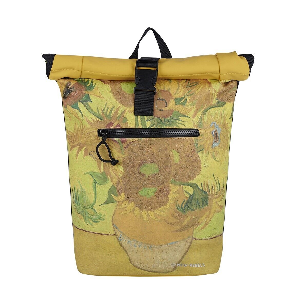 8A4A40F84B6FD14D8243FF8D92A35B95F90BC1A3 Mart - New York Rolltop Rucksack Sun Flower