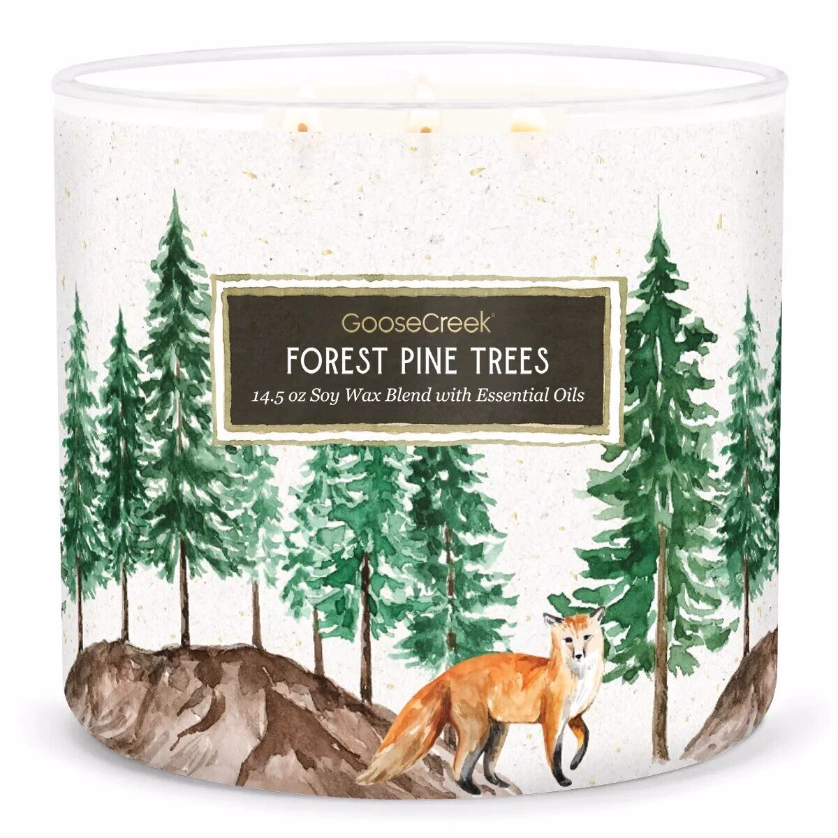 Forest Pine Trees 411g (3-Docht)