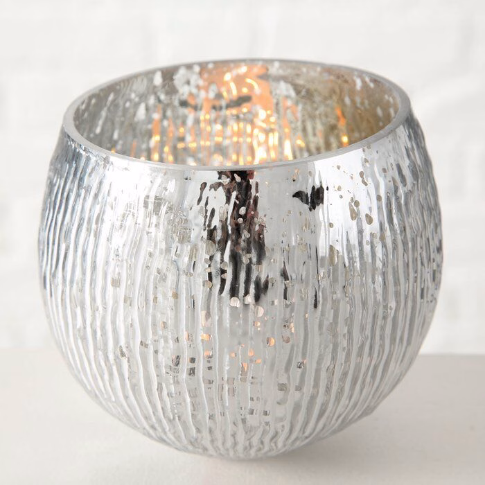 Windlicht Ainara silber Design 2