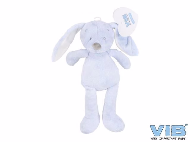 5c94a415a429d Plüsch Hase mit Bohnen Blau