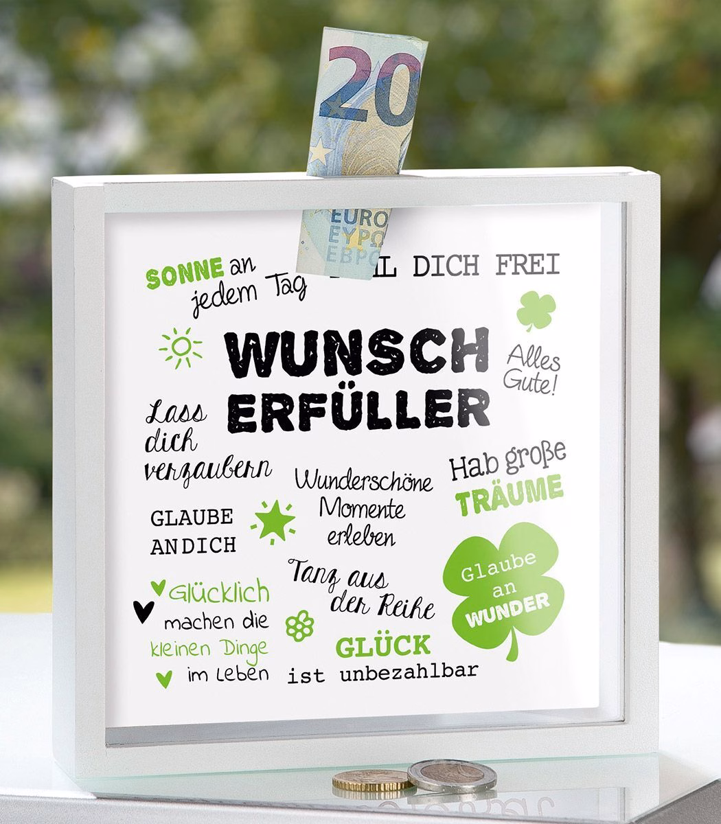 Spardose Wunscherfüller