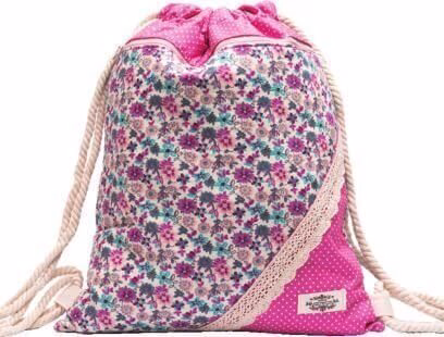NL2020328 Northlux Patchwork Turnbeutel 177-058 (Pink Florals)
