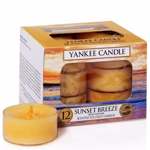 1352175e-Sunset-Breeze Yankee Candle Sunset Breeze 12St Teelichte