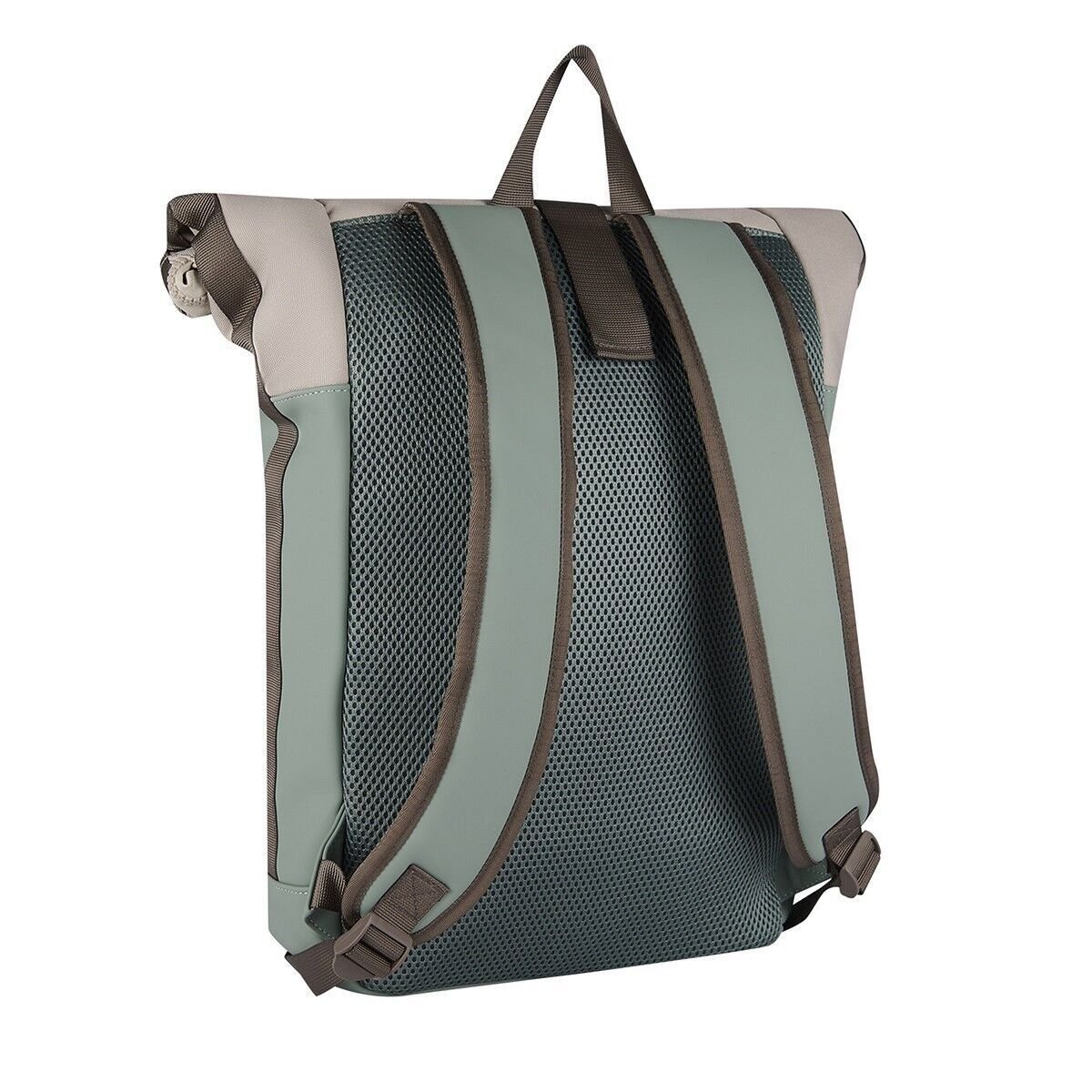 Backham - New York Rolltop Rucksack salie green