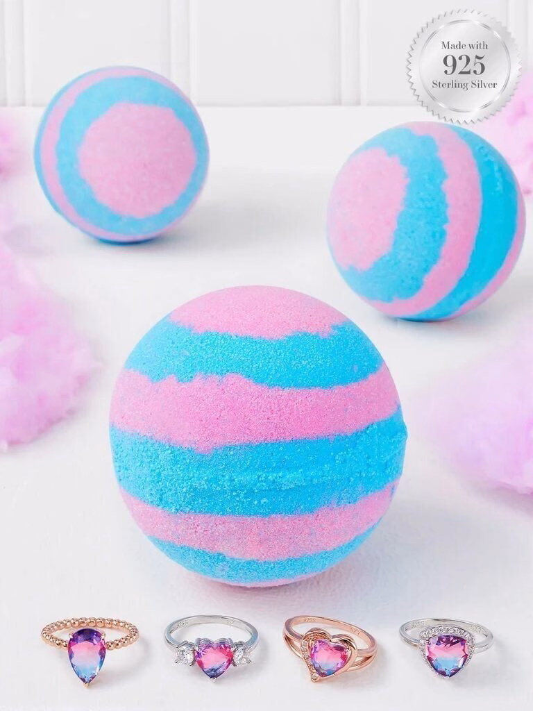 Charmed-Aroma-Cotton-Candy-Ring Cotton Candy Badebombe (Ring)