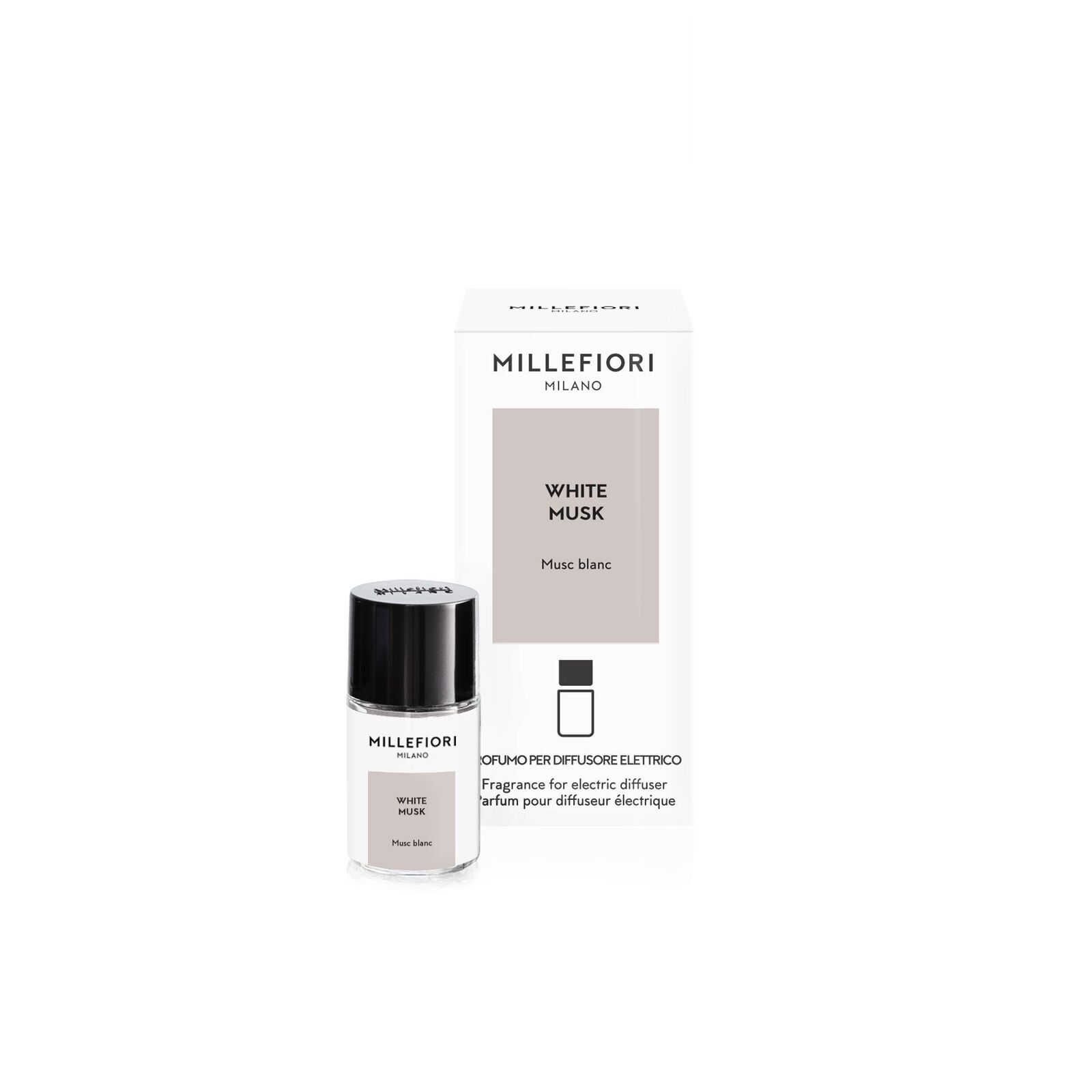 White Musk - Nachfüller für Millefiori Steckdosen Diffuser Flasche