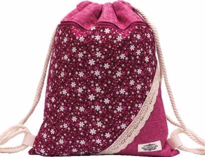 Northlux Patchwork Turnbeutel 177-057 (Red Florals)