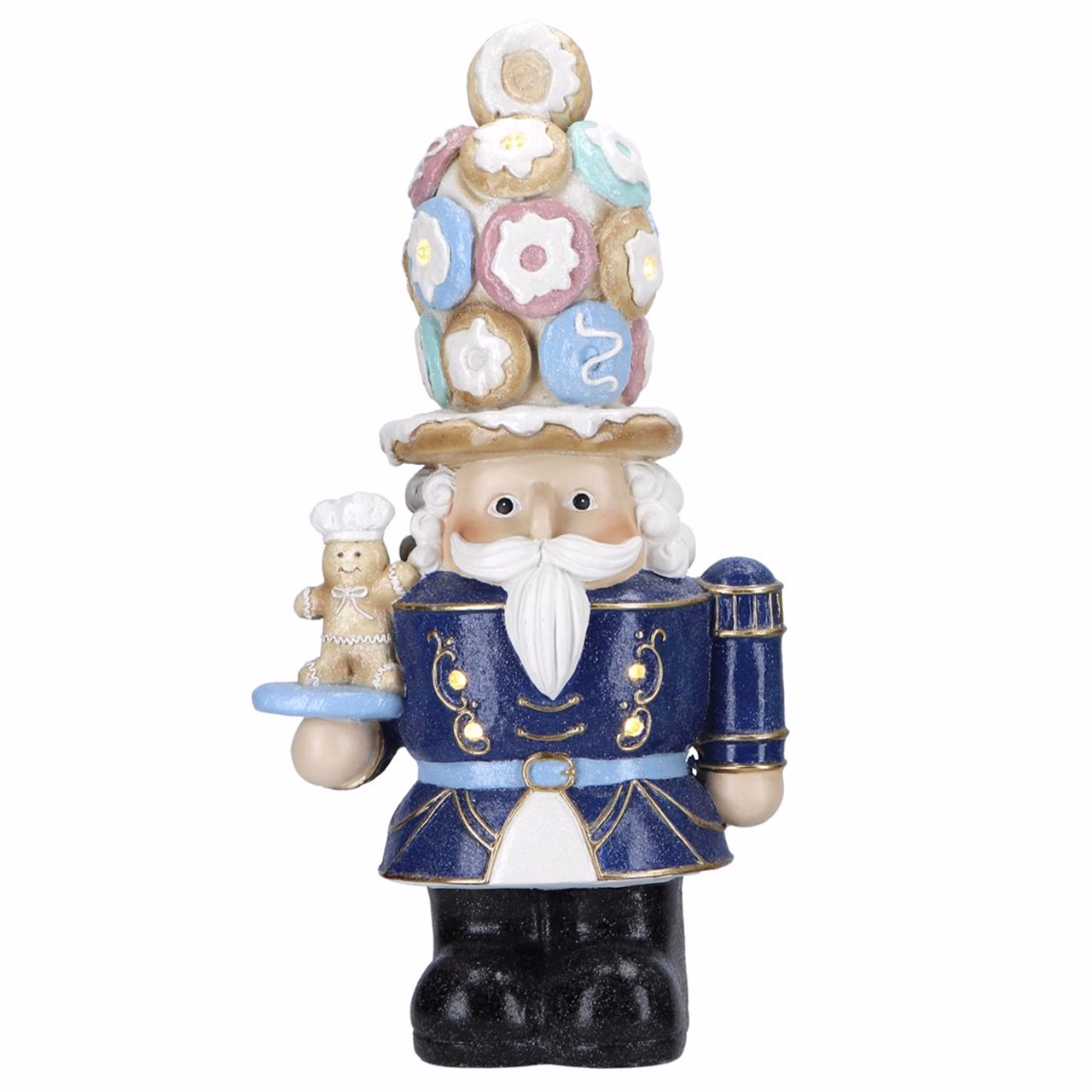 LED Nutcracker Cookie Sceptor blau LED Nutcracker Cookie Sceptor blau
