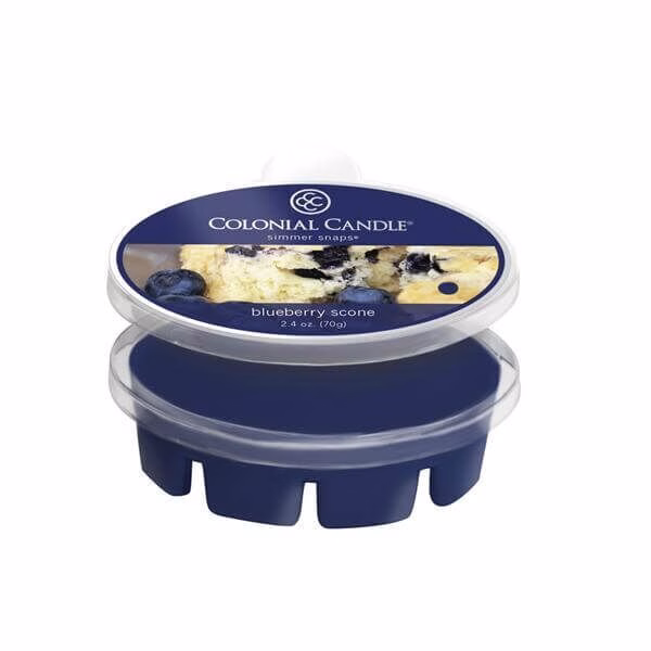 Colonial Candle Blueberry Scone Simmer Snaps 70g