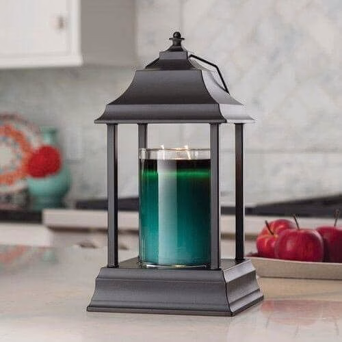 Candle Warmers Carriage Laterne Kerzenwärmer Schwarz