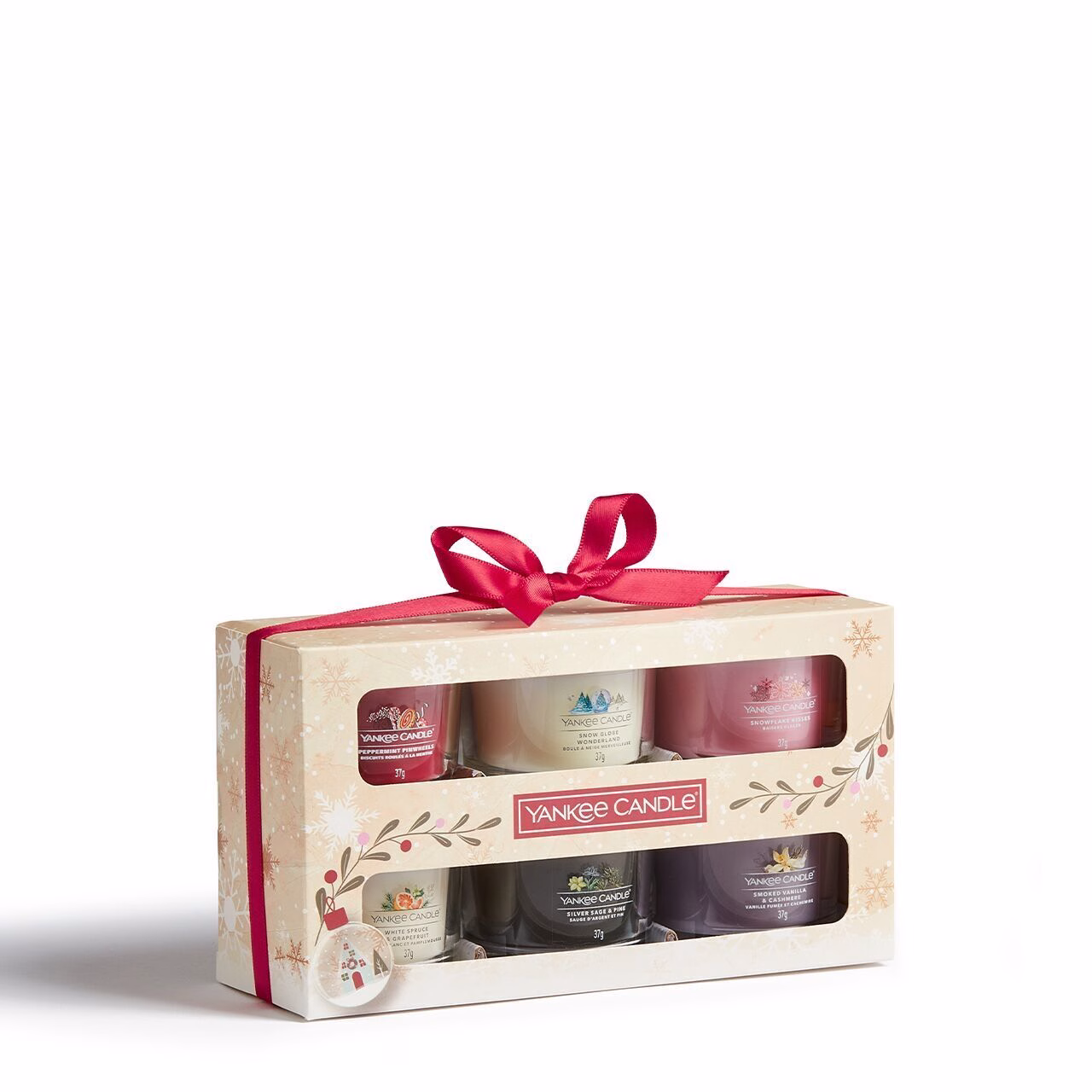 2022_1-05-06-Yankee-Candle-Q4-Silo-JN12156_18886E 6 Glasvotivkerzen à 37g Geschenkset Weihnachten Snow Globe Wonderland