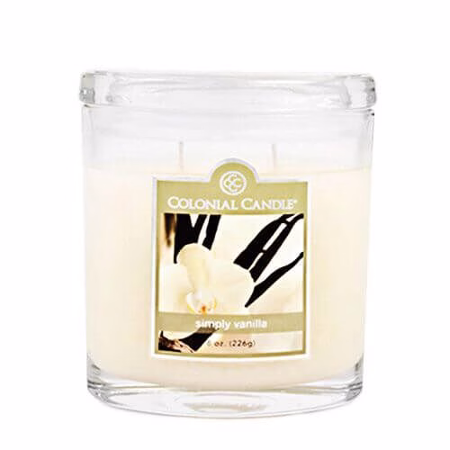 cc008-13395594ff7d6b8be Colonial Candle Simply Vanilla 226g