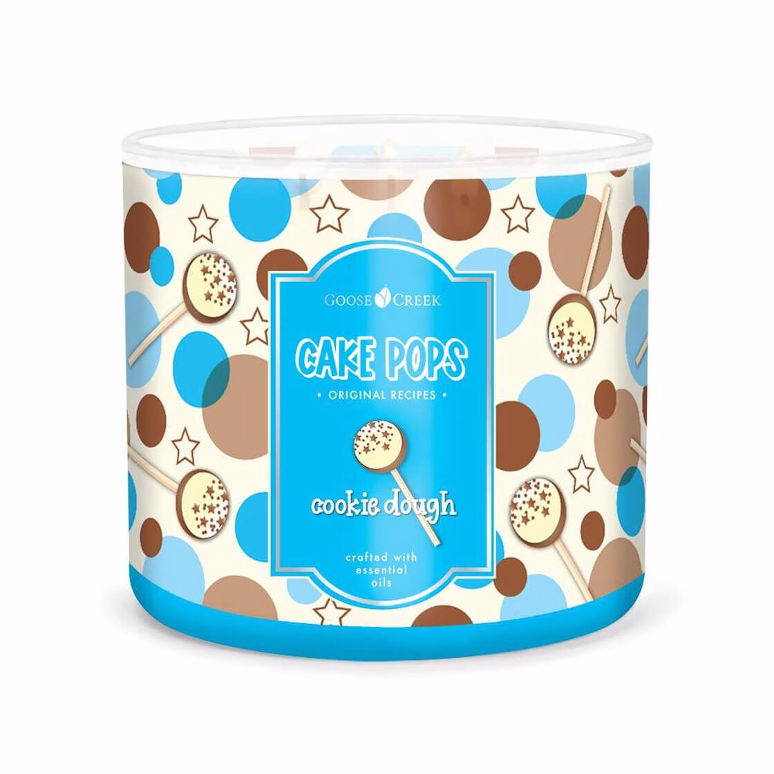 cookie-dough-cake-pop-3-docht-kerze-411g Cookie Dough Cake Pop 411g (3-Docht)