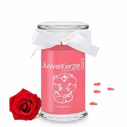 Lieblingsmensch (Halskette mit Anhänger) 380g von JuwelKerze