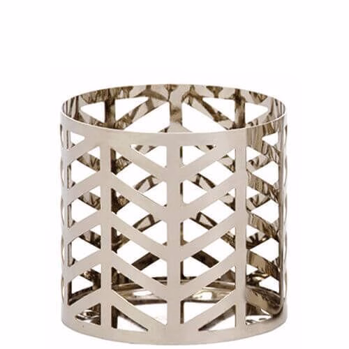 Yankee Candle Arrow Chrome Holder/ Fragrance Sphere Holder