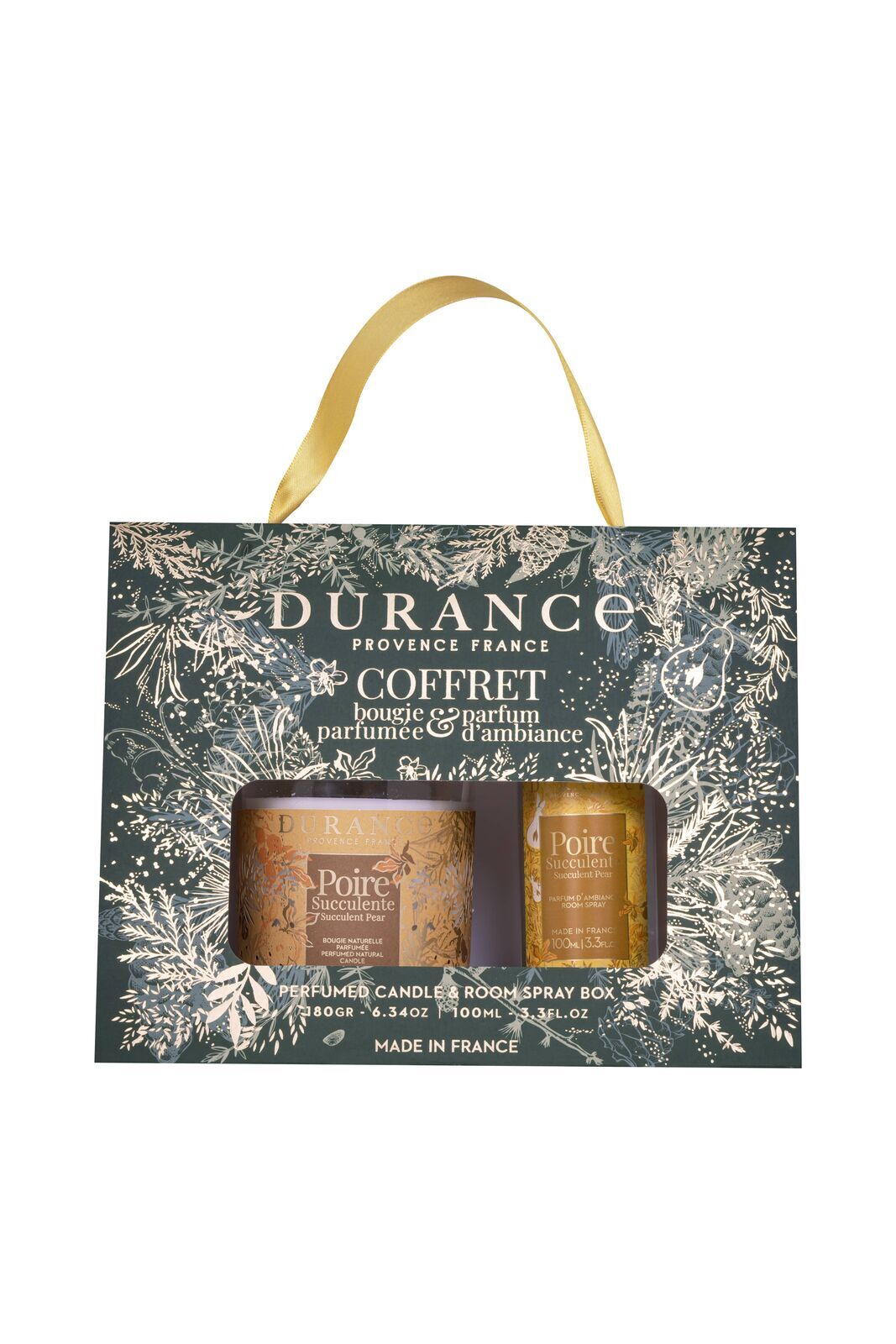 Saftige Birne Duftkerze 180g & Raumspray 100ml Tasche, Zubehör, Handtasche