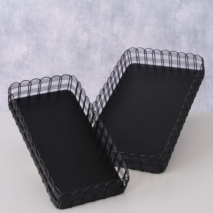 Ambientebild-x3xRdp9V-large Deko Tablett Weiry 2 Stück schwarz