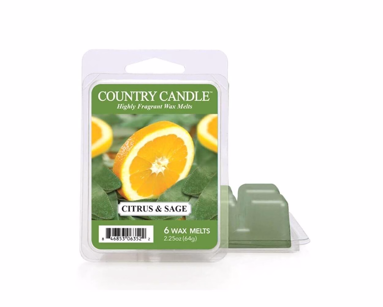 country_candle_waxmelt_citrus_sage_american_heritage_3 Citrus & Sage Wax Melts 64g