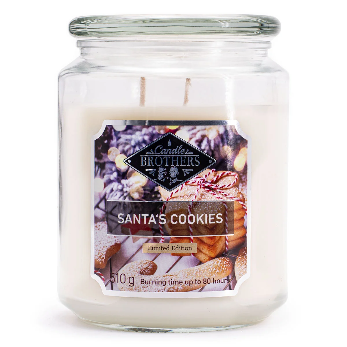 Santa's Cookies 510g Candle Brothers Duftkerze Santa's Cookies 510g Candle Brothers Duftkerze