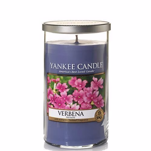 Pure-Essence-Verbena-Medium-Decor-Pillar-1507760E Yankee Candle - Decor Verbena 340g