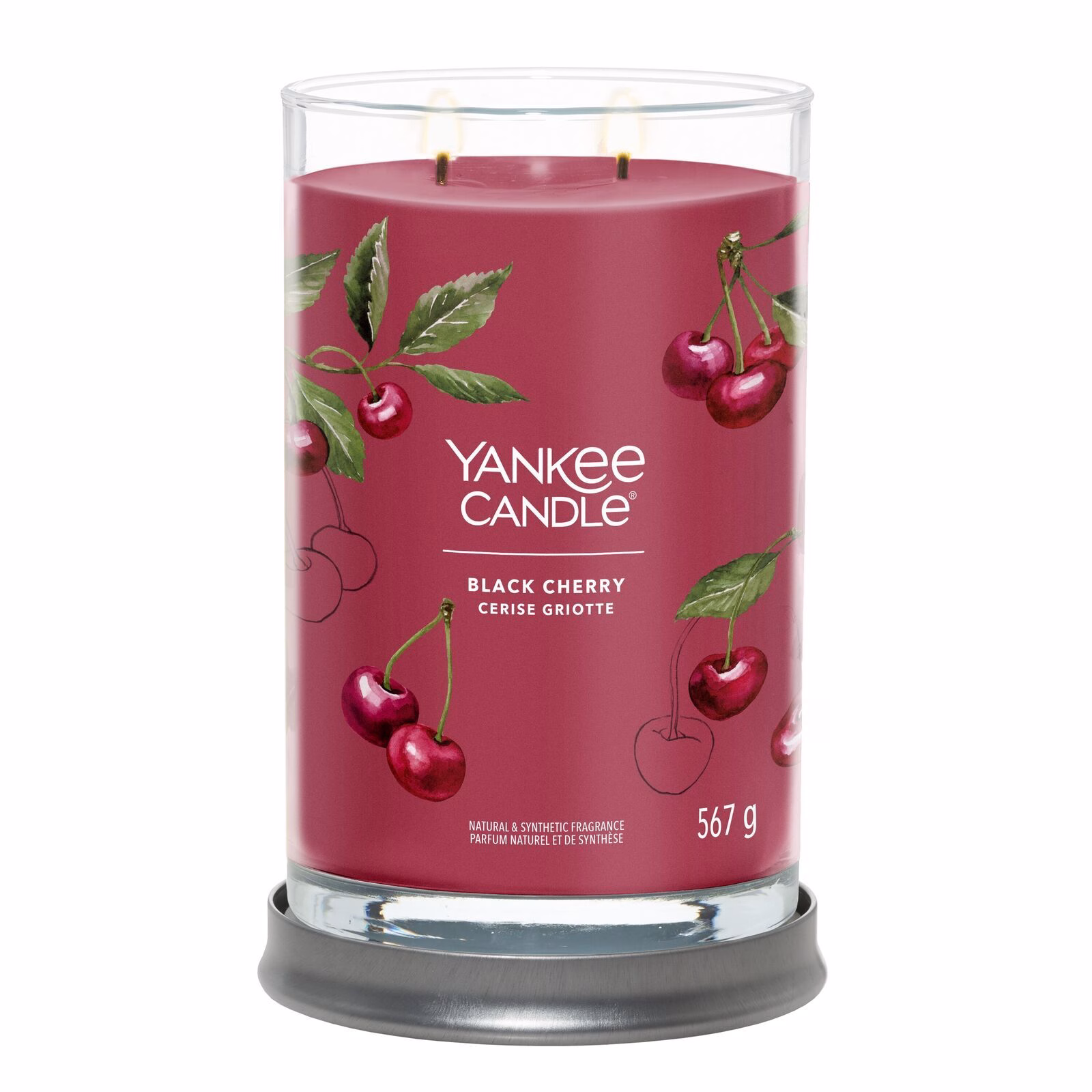 Black Cherry Signature Large Tumbler 567g 2-Docht