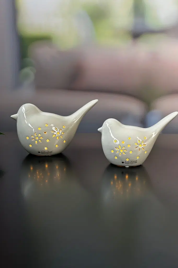 Vogel Lili Tadino 10,5 cm LED creme Vogel Lili Tadino 10,5 cm LED creme