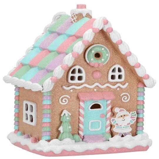 Christmas Gingerbread Candy House LED Variante 1 Essen, Süßigkeiten, Plätzchen, Geburtstagstorte, Lebkuchen