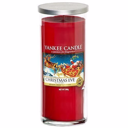 Christmas-Eve-Tall-Pillar Yankee Candle Christmas Eve 560g