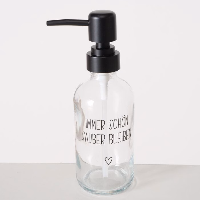 Einzelbild-hLEzmSP1-large Seifenspender 250ml "Immer schön sauber bleiben"