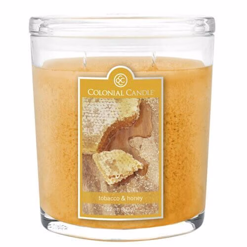 CC022-3452 Colonial Candle Tobacco & Honey 623g