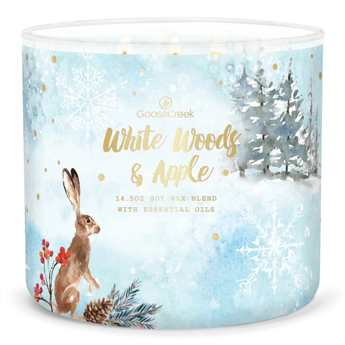 white-woods-apple-3-docht-kerze-411g White Woods & Apple 411g (3-Docht)