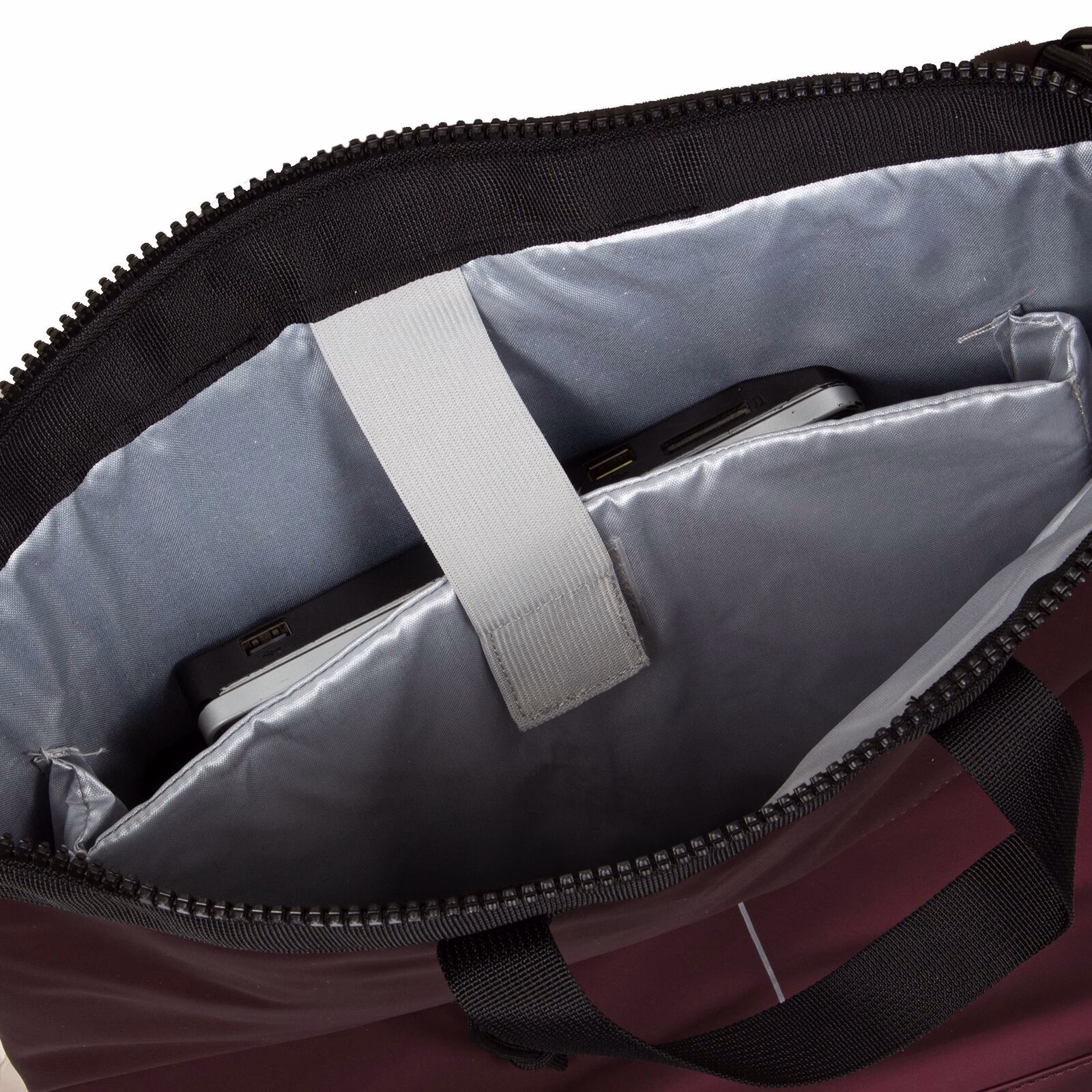 RXN6CkLM Mart - Minneapolis Shopper Rucksack burgund metallic