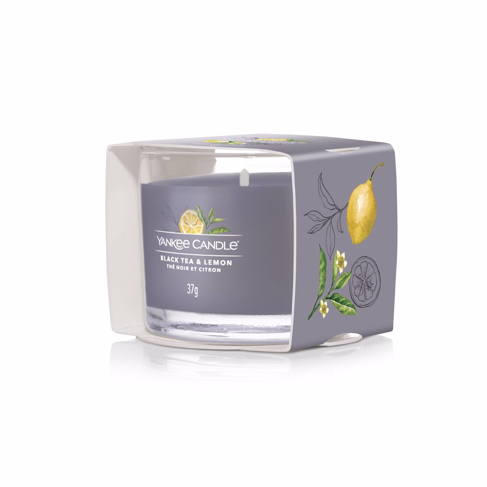 Single-Filled-Votive_Angled_Black-Tea-Lemon1 Black Tea & Lemon 37g