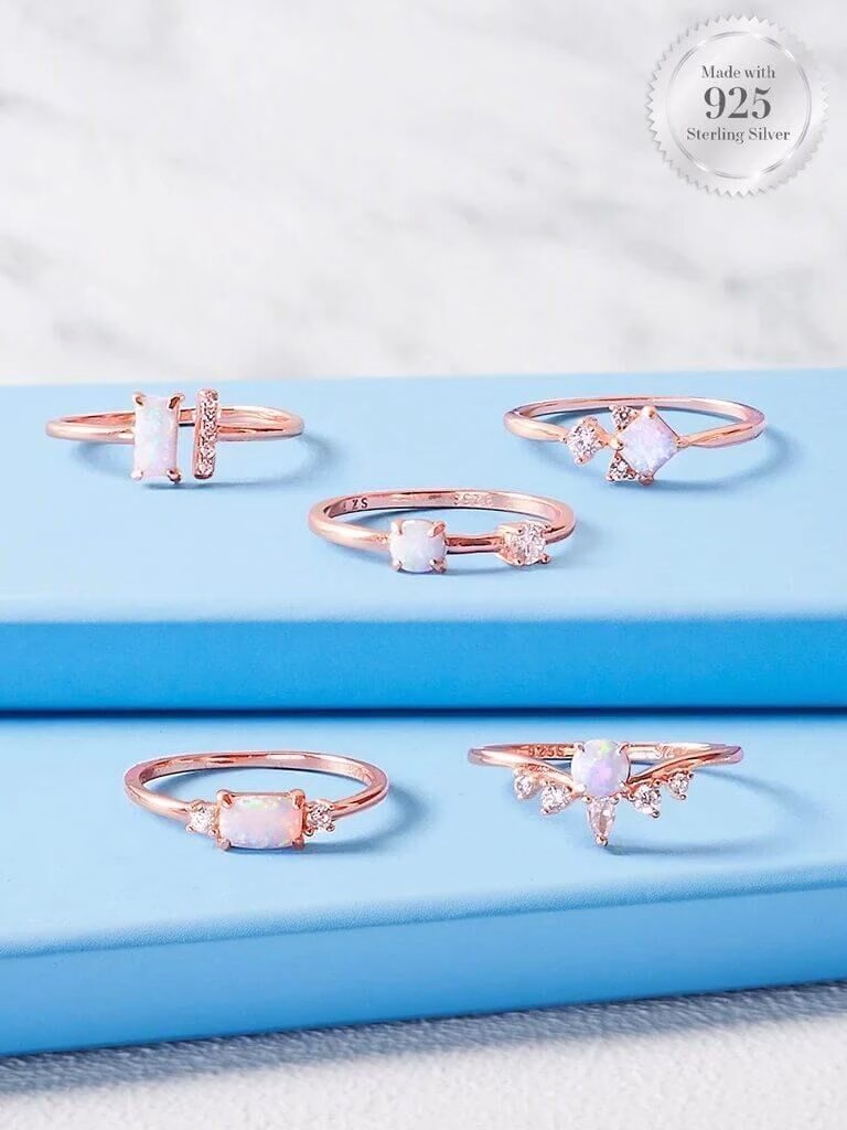 Opal Duftkerze (Ring)